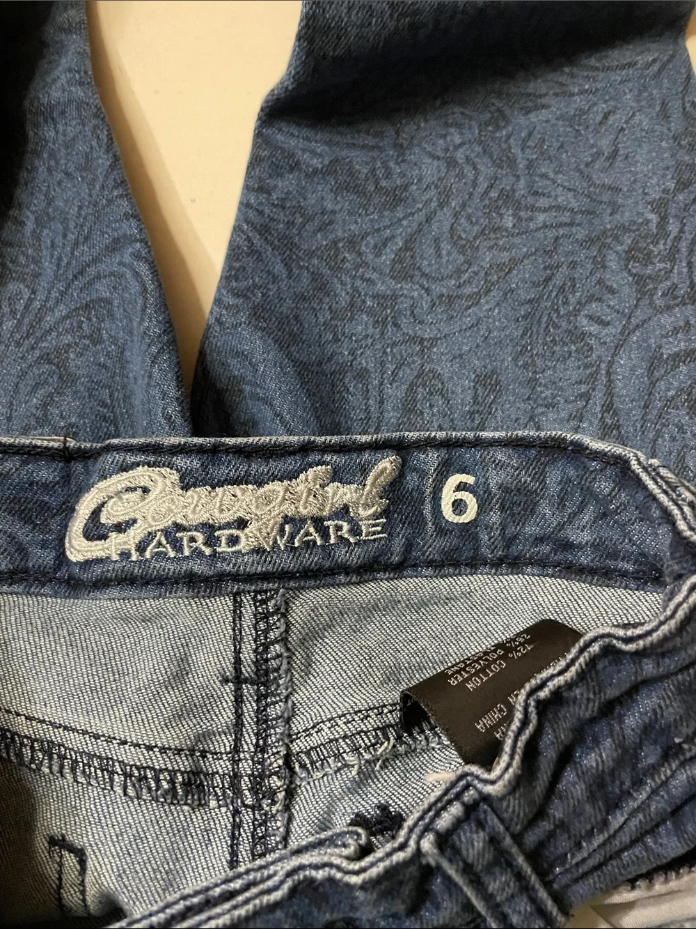 Cowgirl Hardware flare leg